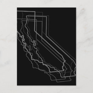 california blur postcard