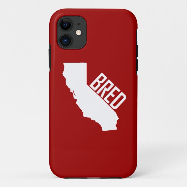 California Bred Case-Mate iPhone Case (Back)