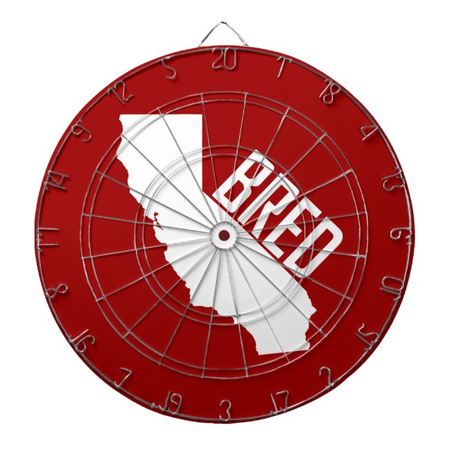 California Bred Dartboard (Front)
