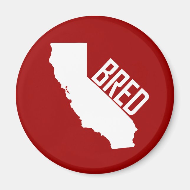California Bred Magnet (Front)