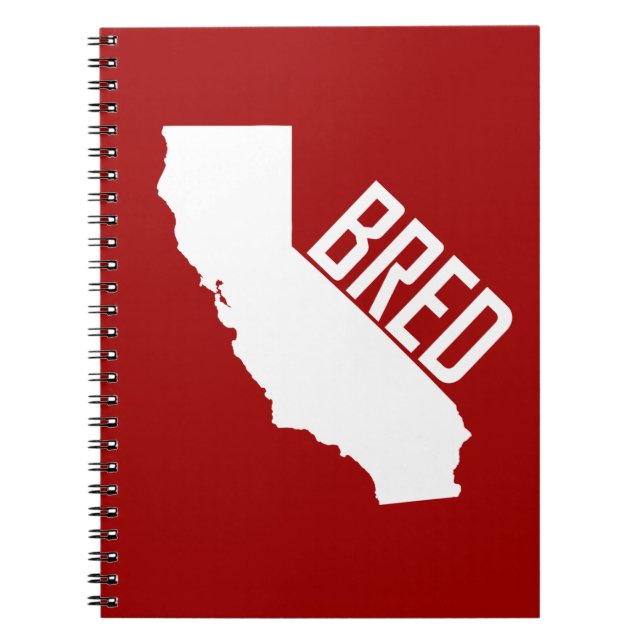 California Bred Notebook (Front)