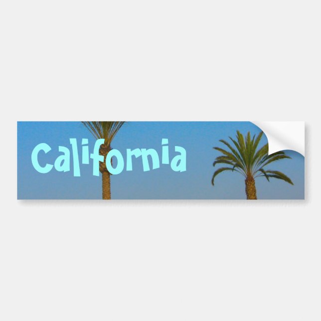 California Bumpersticker Bumper Sticker (Front)