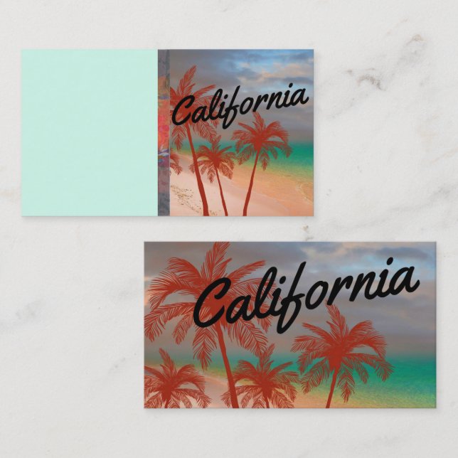 California Business Card (Front/Back)