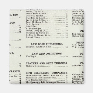 California Business Index Page Magnet