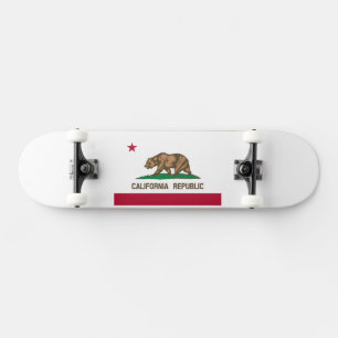 California Cali Republic Bear Flag, US States Skat Skateboard