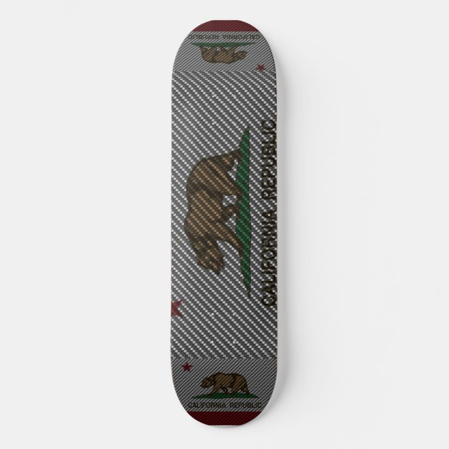 California Carbon Fibre Skateboard (Front)