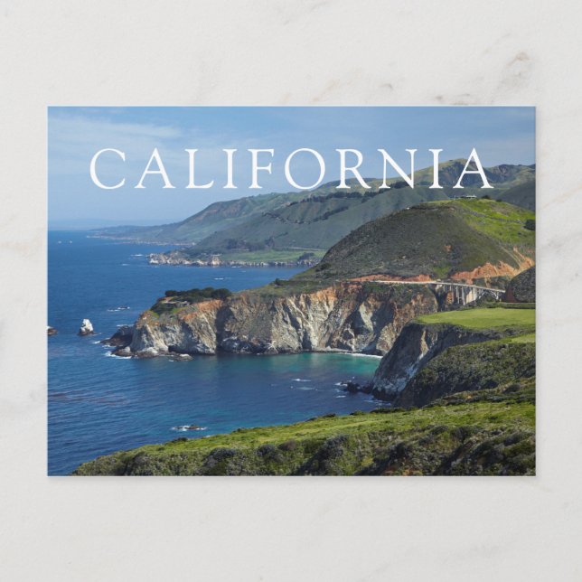 California Central Coast Postcard (Front)
