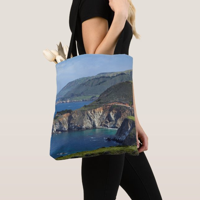 California Central Coast Tote Bag (Close Up)