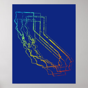 california chill blur poster