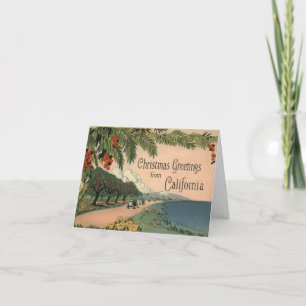 California Christmas Holiday Card
