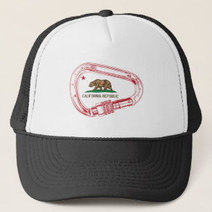 California Climbing Carabiner Trucker Hat