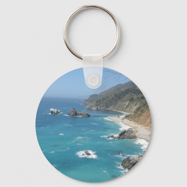 California Coast- Big Sur Key Ring (Front)