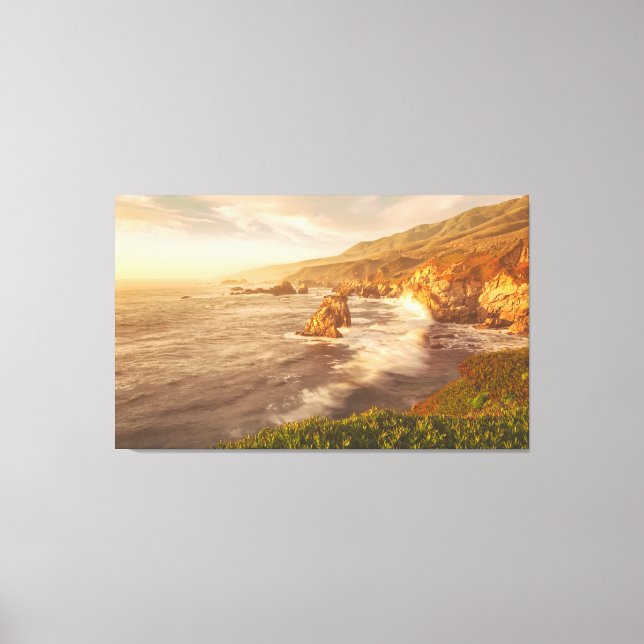 California Coast Canvas Print (Front)
