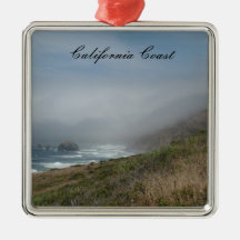 California Coast Christmas Ornament Highway One