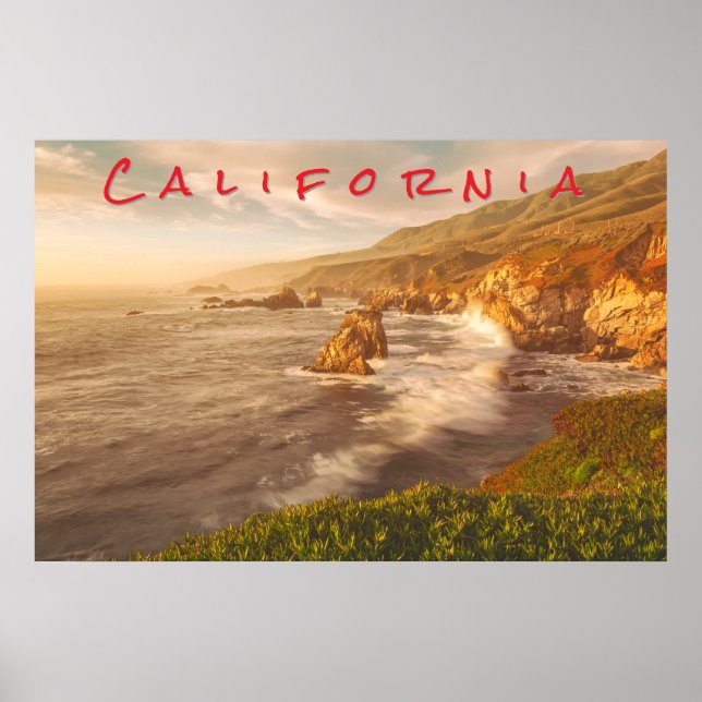 California Coast Poster (Front)