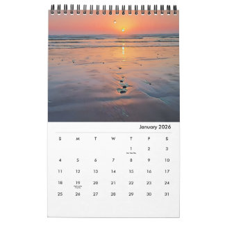 California Coastal Calendar 2026