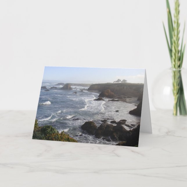 California Coastal Morning Card (Front)
