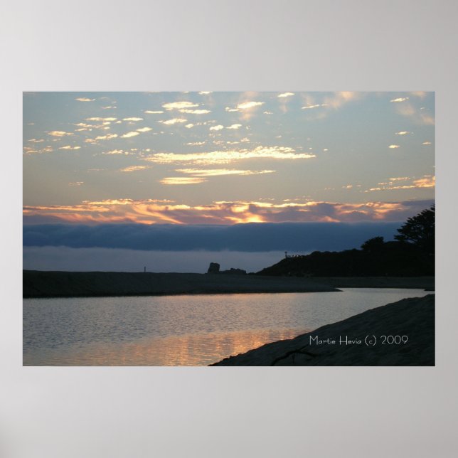 California Coastline - Carmel Sunset (2) - Poster (Front)