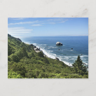 California coastline postcard