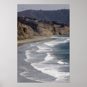 California Coastline Poster