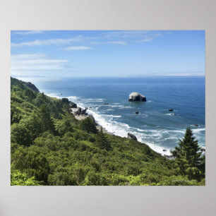California coastline poster