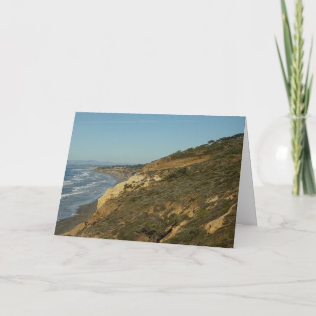 California Coastline Scenic Travel Landscape Card (Front)
