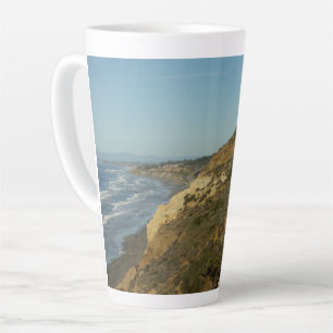 California Coastline Scenic Travel Landscape Latte Mug