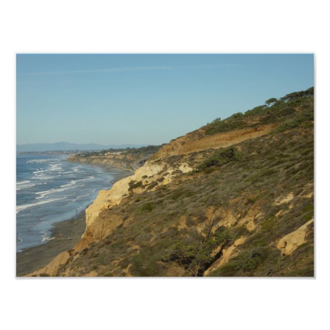 California Coastline Scenic Travel Landscape Photo Print (Front)