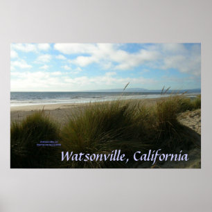 California Coastline - Watsonville - Poster