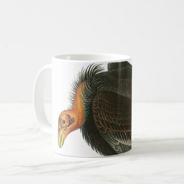 California Condor by Audubon Coffee Mug (Front Left)