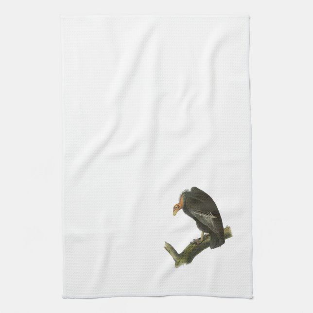 California Condor by Audubon Tea Towel (Vertical)