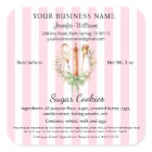 California Cottage Law Food Bakery Label Utensils