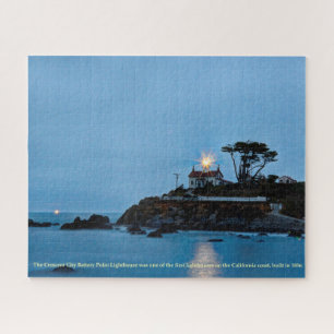 California Crescent City Battery Point Lighthouse Jigsaw Puzzle