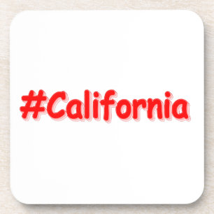 "#California " Cute Design. Buy Now Coaster