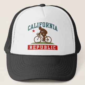 California Cycling Male Trucker Hat