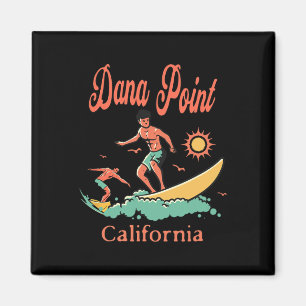California Dana Point Ca Surfer Surfing Beach Fish Magnet