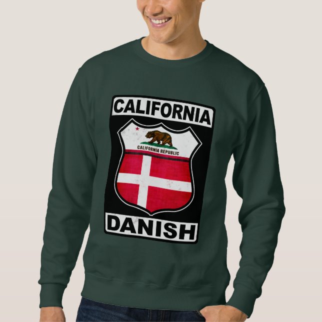 California Danish American Sweatshirt (Front)