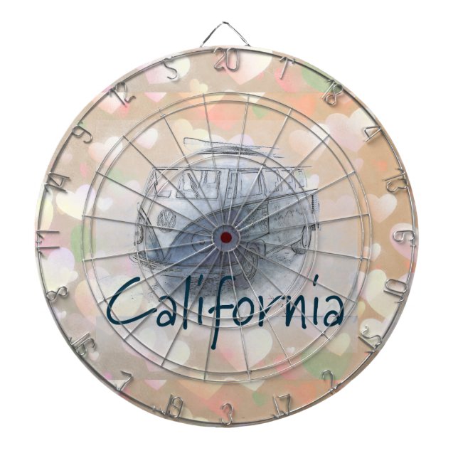 California Dartboard (Front)