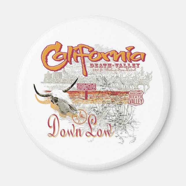 California Death Valley Magnet (Front)