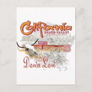 California Death Valley Postcard