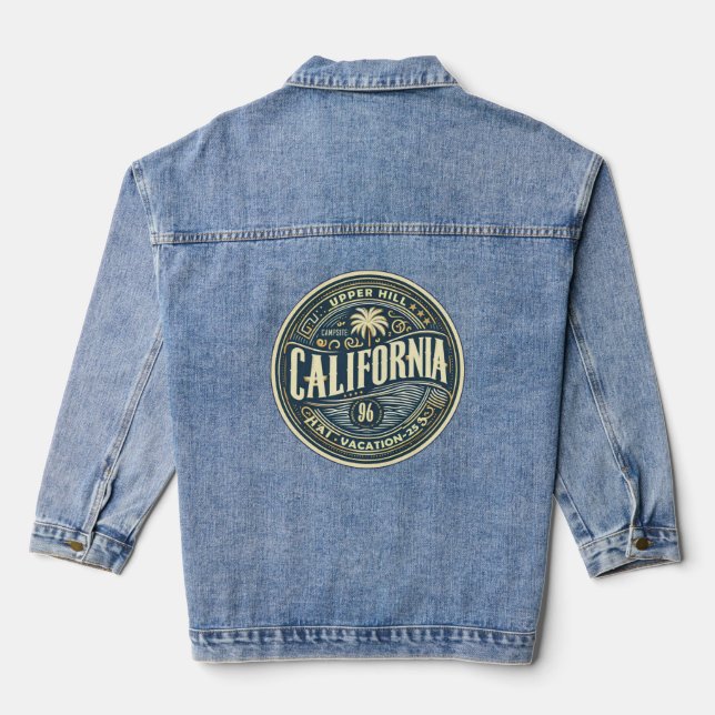 California Denim Jacket (Back)
