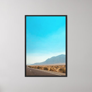 California Desert Highway Canvas Print