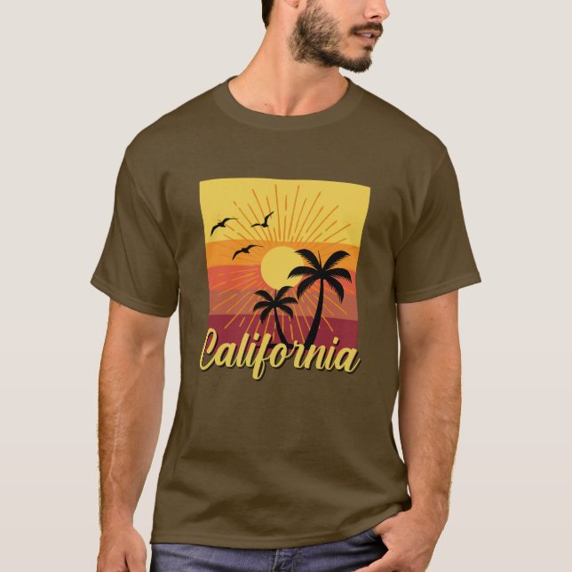 California Design - Basic Dark T-Shirt (Front)