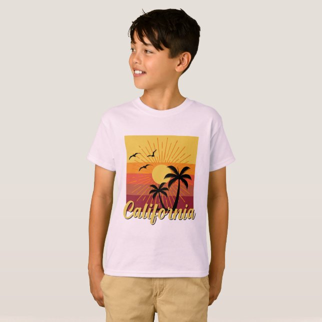 California Design - Kids' Basic T-Shirt (Front Full)