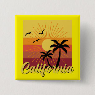 California Design - Square Button