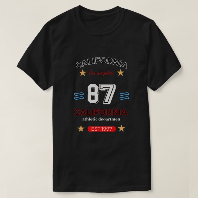 California Design T-Shirt (Design Front)