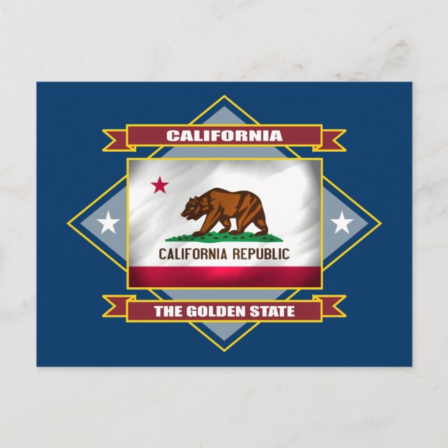 California Diamond Postcard (Front)