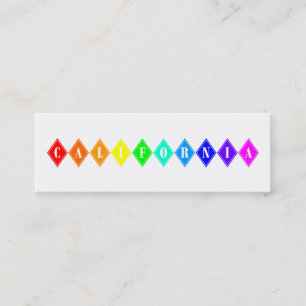 california diamonds mini business card