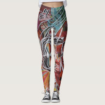 California Dreamin'- Janis Joplin Inspired Legging