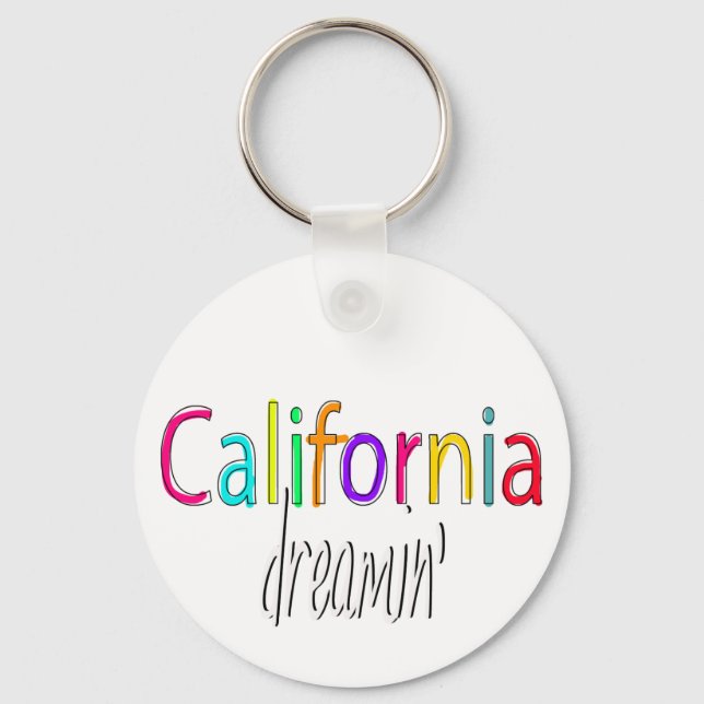California Dreamin' Key Ring (Front)